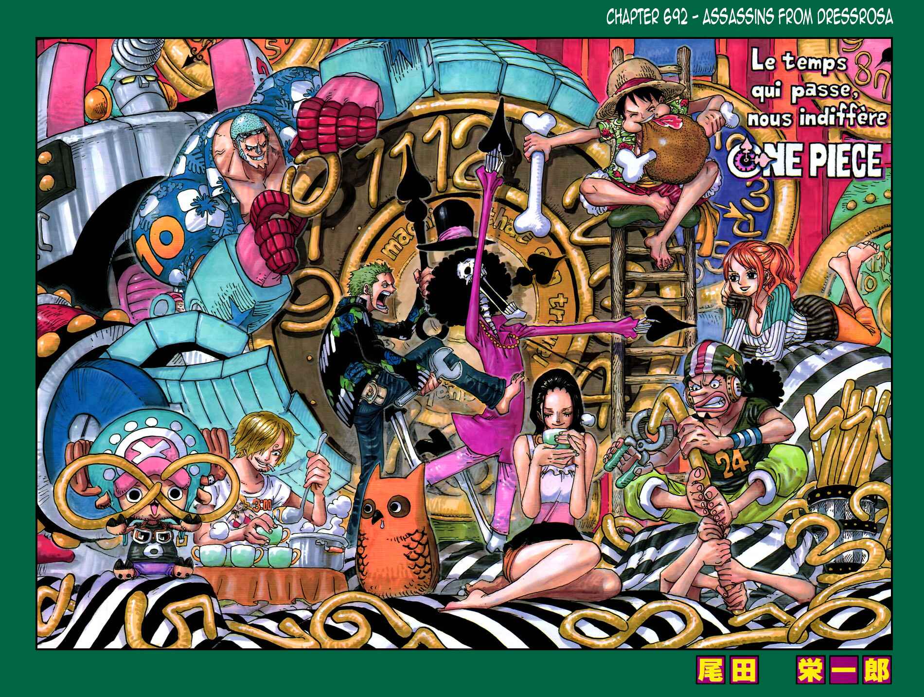 One Piece (Official Colored) Chapter 692 - Page 2