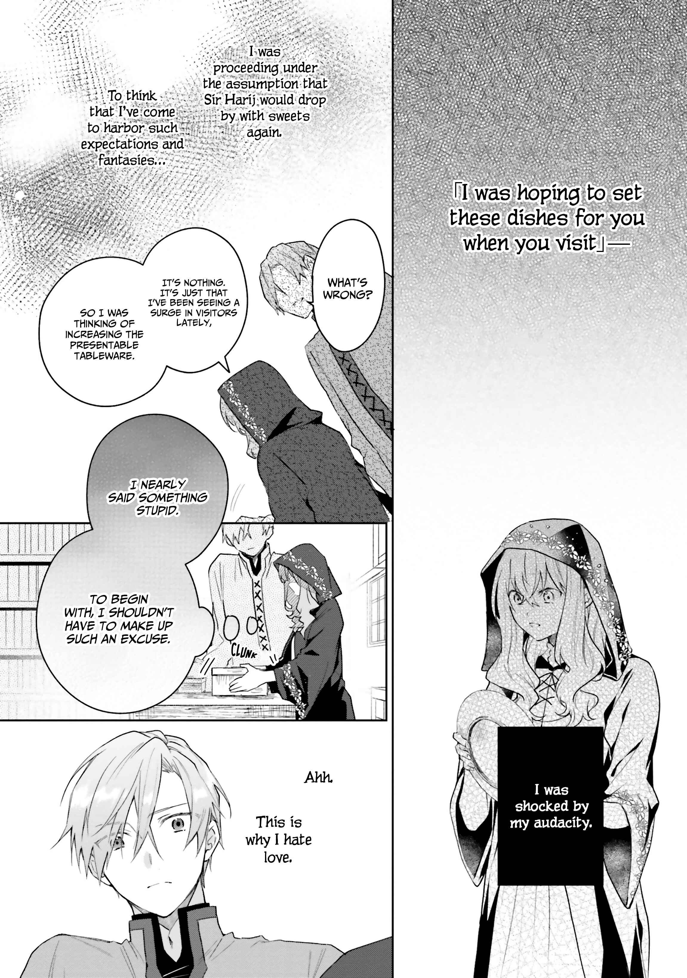 Doumo, Suki na hito ni Horegusuri wo Iraisareta Majo desu Chapter 5 - Page 28