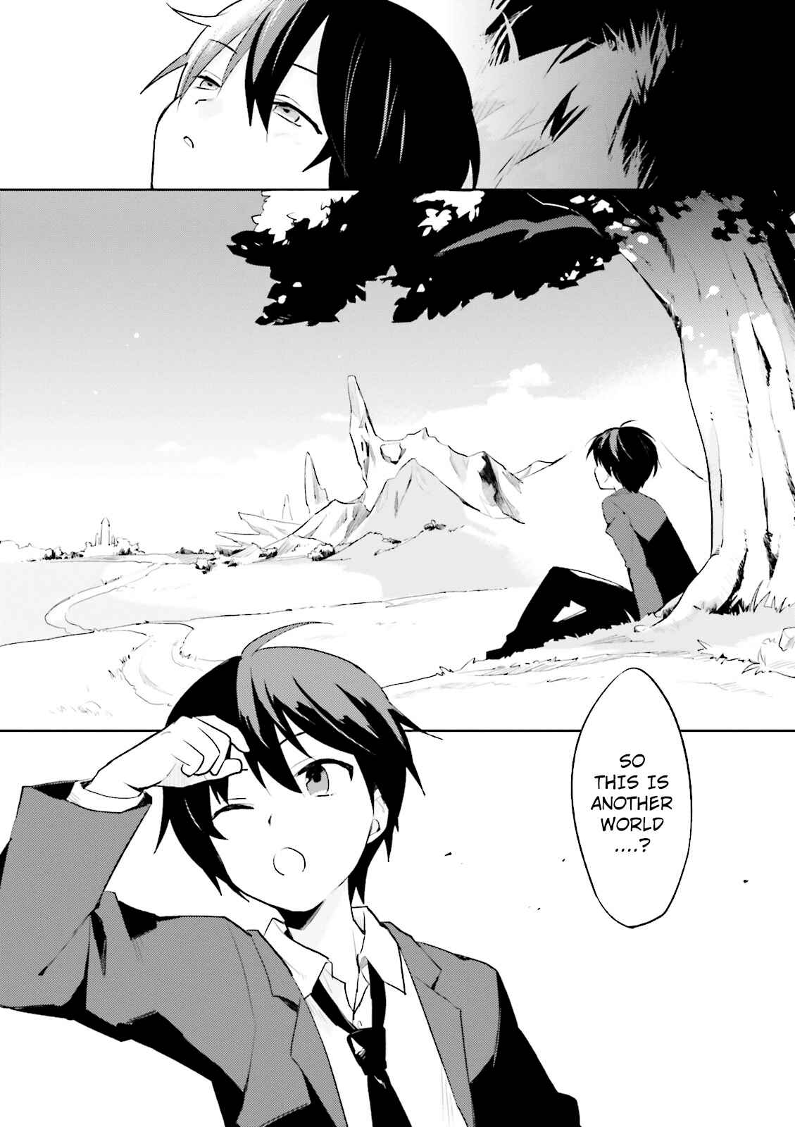 Isekai wa Smartphone to Tomo ni Chapter 1 - Page 4