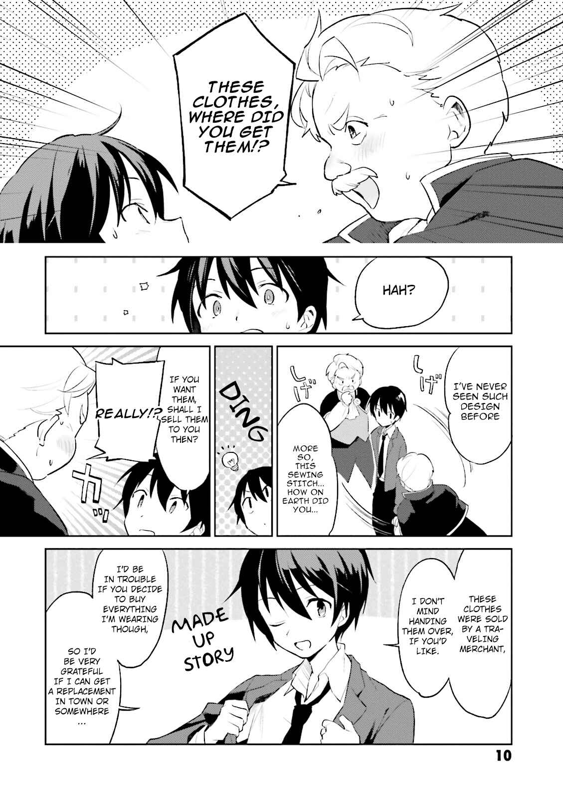 Isekai wa Smartphone to Tomo ni Chapter 1 - Page 9