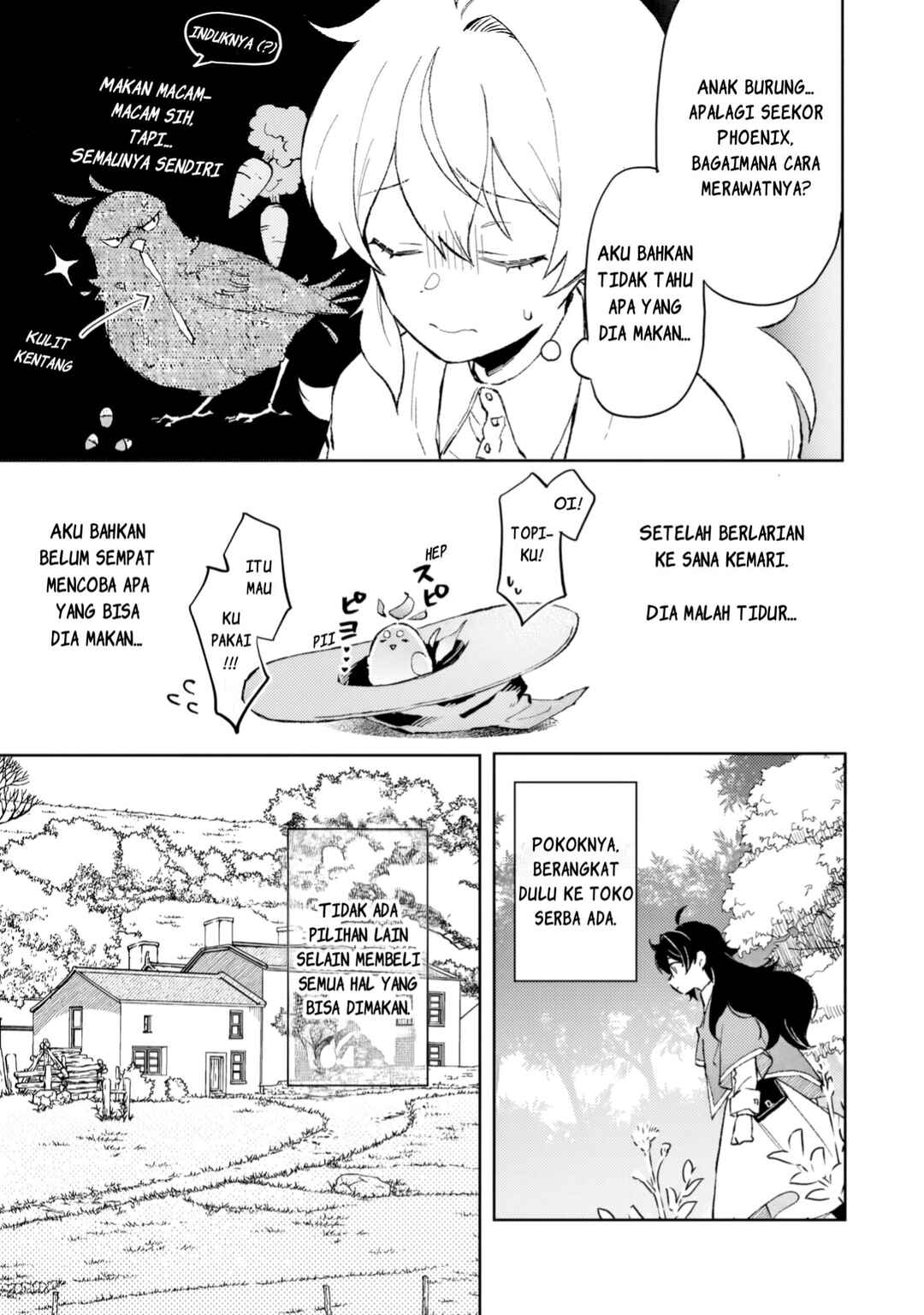 Akatsuki no Majo Lacey wa Jiyuu ni Ikitai: Maou Toubatsu o Oeta node, Nonbiri Omise o Hirakimasu Chapter 9 - Page 4