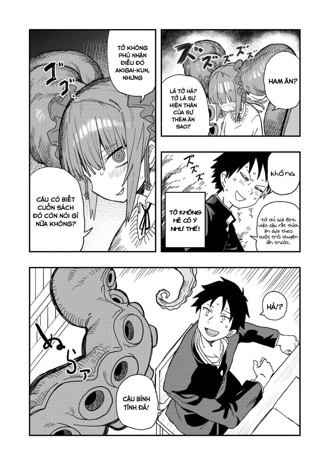 Mizudako-chan kara wa Nigerarenai! Chapter 2 - Page 8