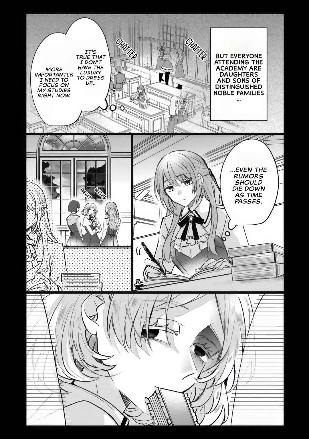 Ren'ai Fushin na Reijou wa Reikoku Kishi-sama no Dekiai ni Kizukanai Chapter 1.1 - Page 9