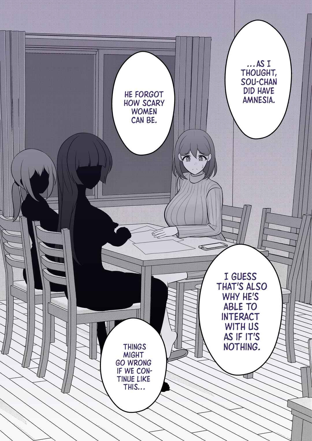 Danjo-hi 1:39 no Heikou Sekai wa Omoi no Hoka Futsuu Chapter 31 - Page 2