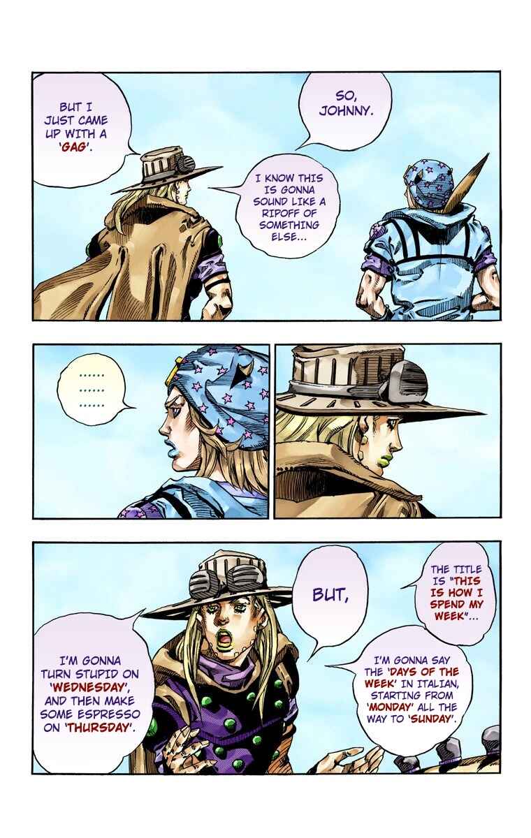 JoJo no Kimyou na Bouken: Part 7 - Steel Ball Run Color-ban Chapter 63 - Page 3
