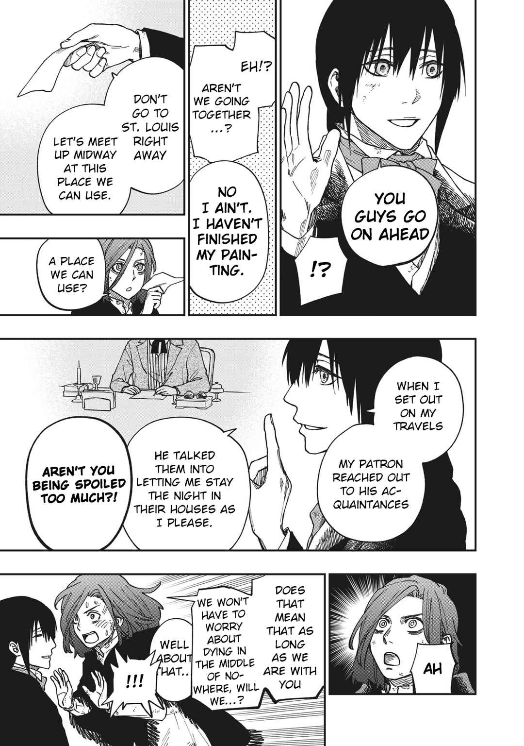 Katabami to Ougon Chapter 14 - Page 27