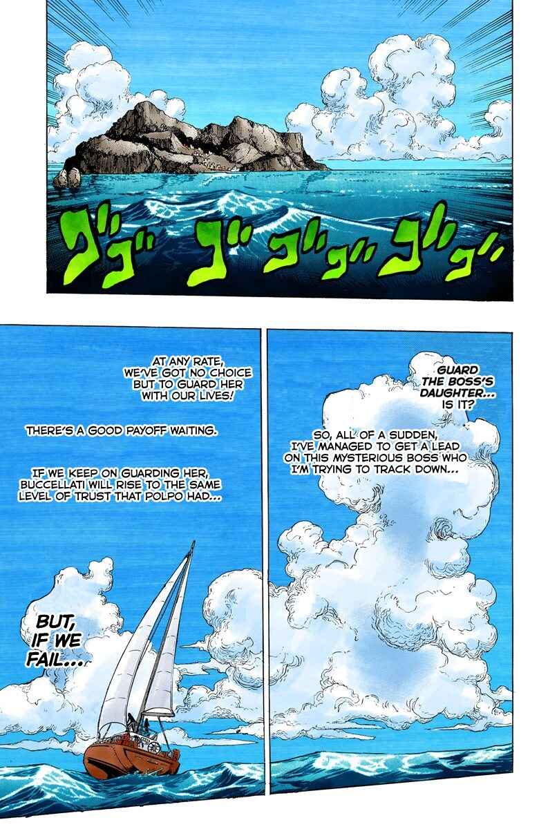 JoJo no Kimyou na Bouken: Part 5 - Ougon no Kaze Color-ban Chapter 30 - Page 16