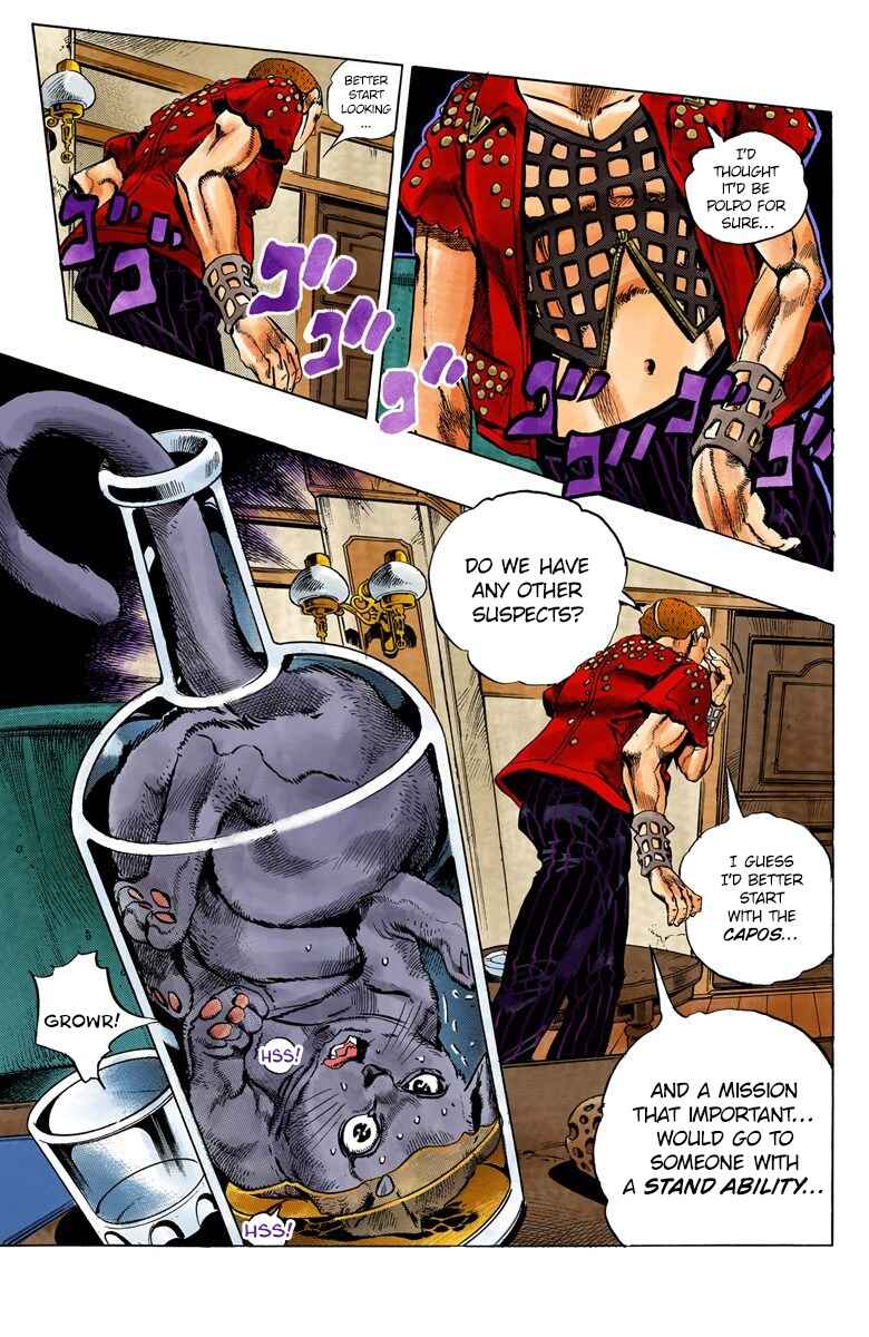 JoJo no Kimyou na Bouken: Part 5 - Ougon no Kaze Color-ban Chapter 30 - Page 20