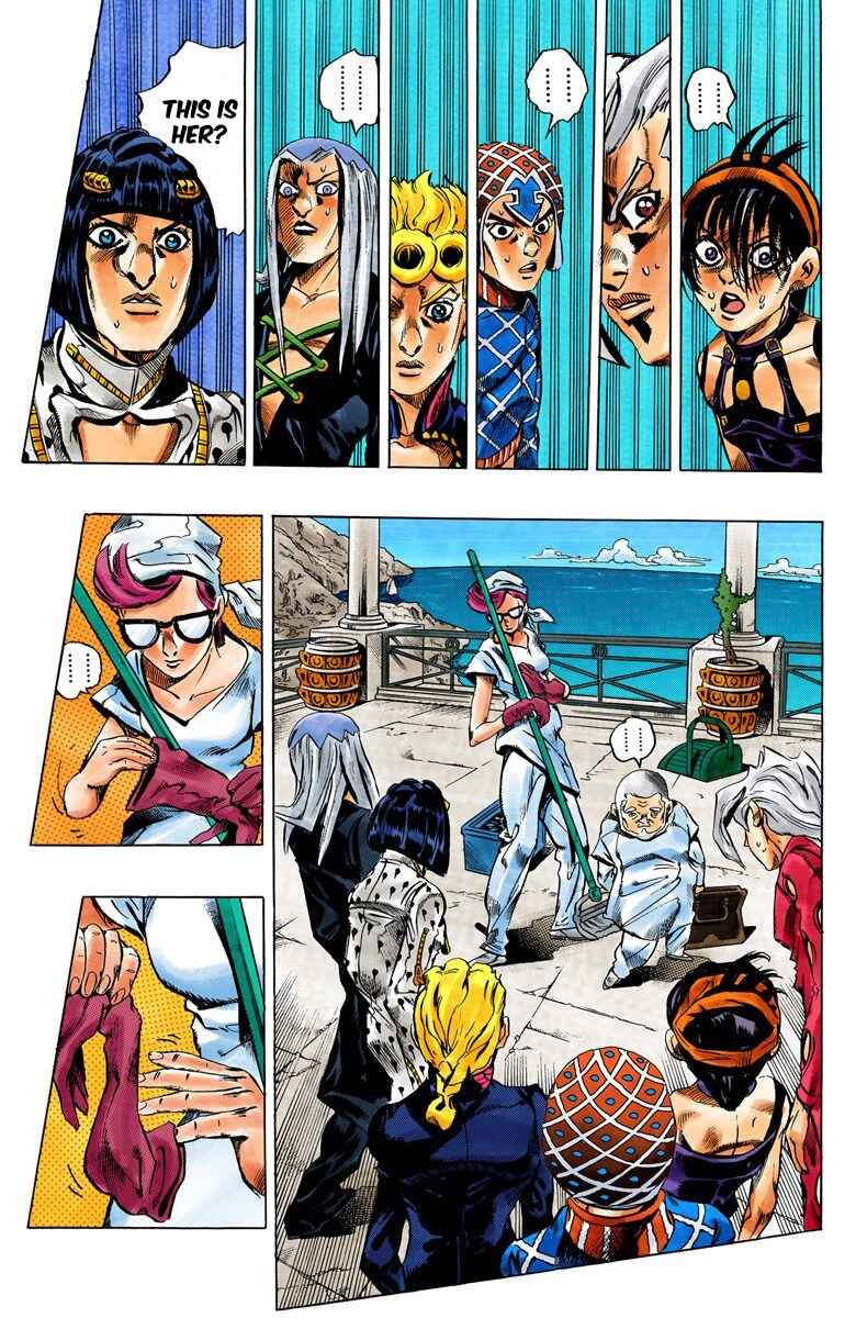 JoJo no Kimyou na Bouken: Part 5 - Ougon no Kaze Color-ban Chapter 30 - Page 4