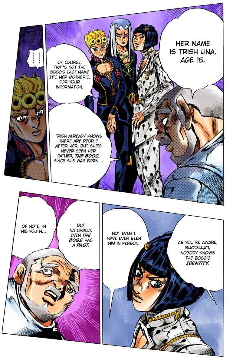 JoJo no Kimyou na Bouken: Part 5 - Ougon no Kaze Color-ban Chapter 30 - Page 6