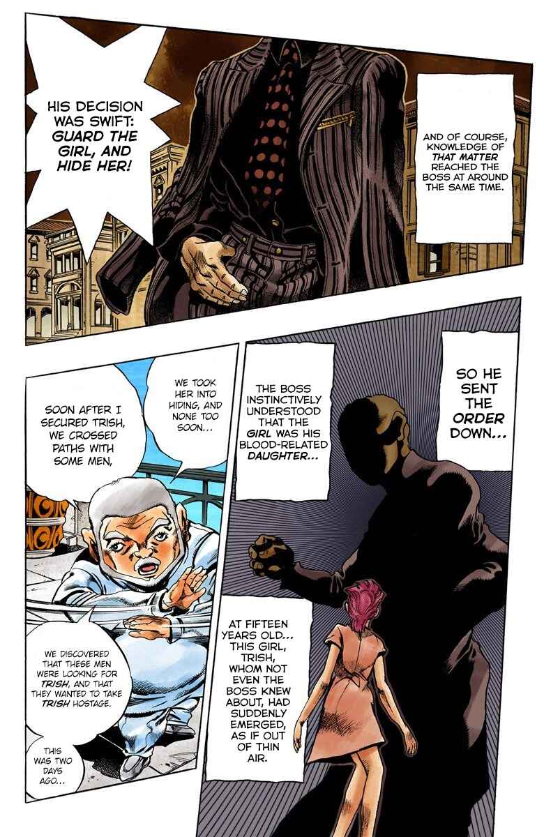 JoJo no Kimyou na Bouken: Part 5 - Ougon no Kaze Color-ban Chapter 30 - Page 9