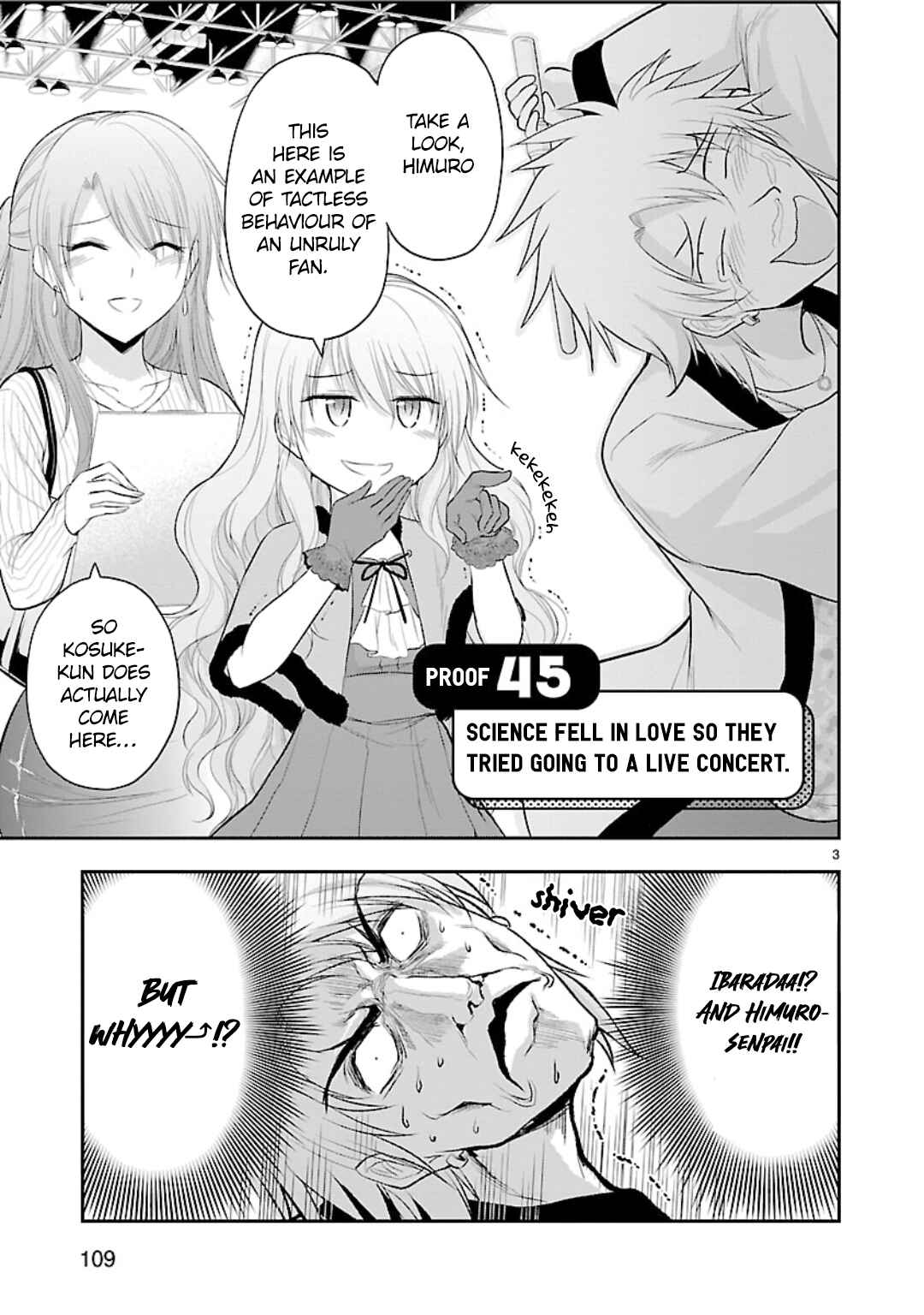 Rikei ga Koi ni Ochita no de Shoumei shitemita Chapter 45 - Page 3