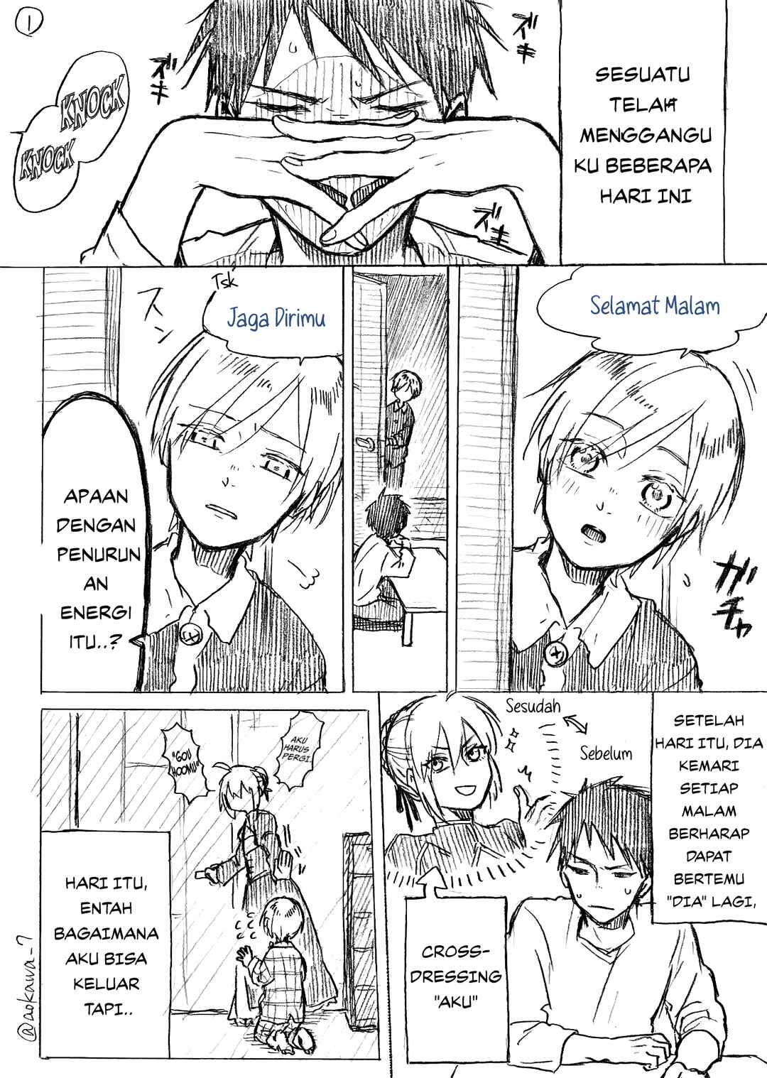 Josou Cosplayer ni Otouto ga Dekiru Manga Chapter 1.2 - Page 1