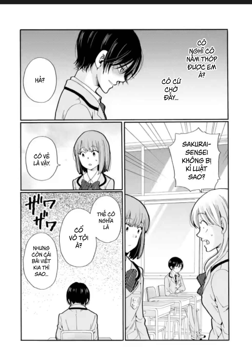 Sensei, Bokutachi wa Koroshiteimasen. Chapter 27 - Page 36