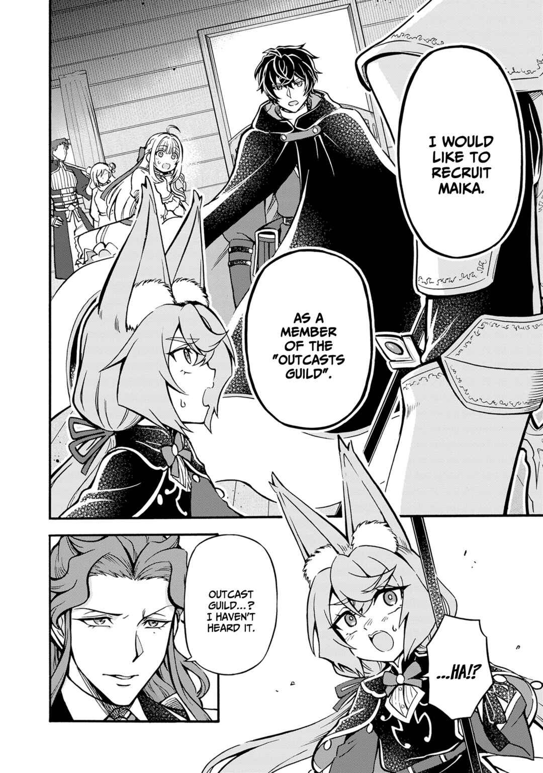 Youkoso "Tsuihousha Guild" e ~Munou na S Rank Party ga Dondon Yuunou na Boukensha wo Tsuihou surunode, Saijaku wo Atsumete Saikyou Guild wo Tsukurimasu~ Chapter 7 - Page 9