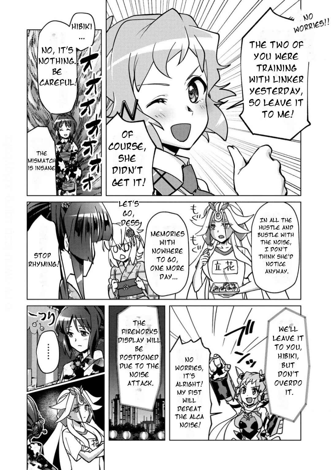 Senki Kanshoku Symphogear ~Shirabemeshi~ Chapter 34 - Page 9
