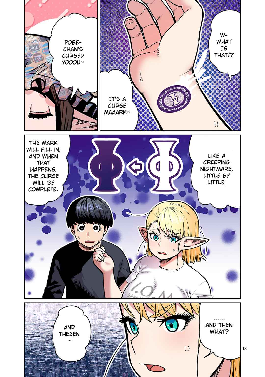 Shin Elf-san wa Yaserarenai. (Official Colored) Chapter 23 - Page 13