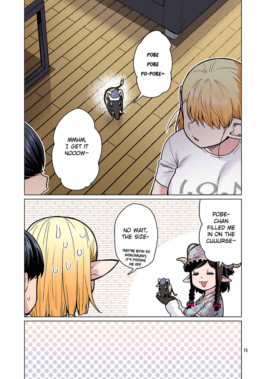 Shin Elf-san wa Yaserarenai. (Official Colored) Chapter 23 - Page 15