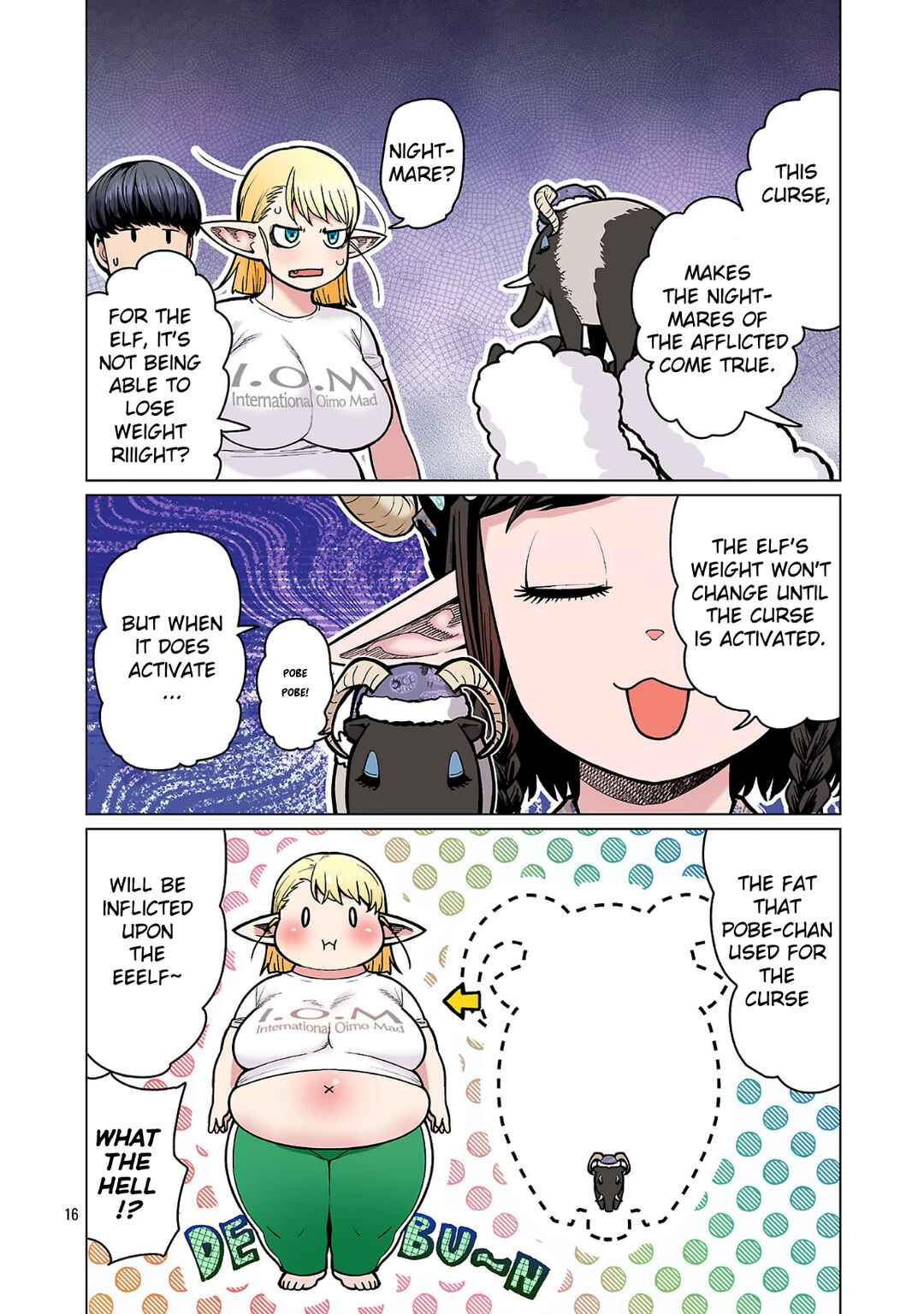 Shin Elf-san wa Yaserarenai. (Official Colored) Chapter 23 - Page 16