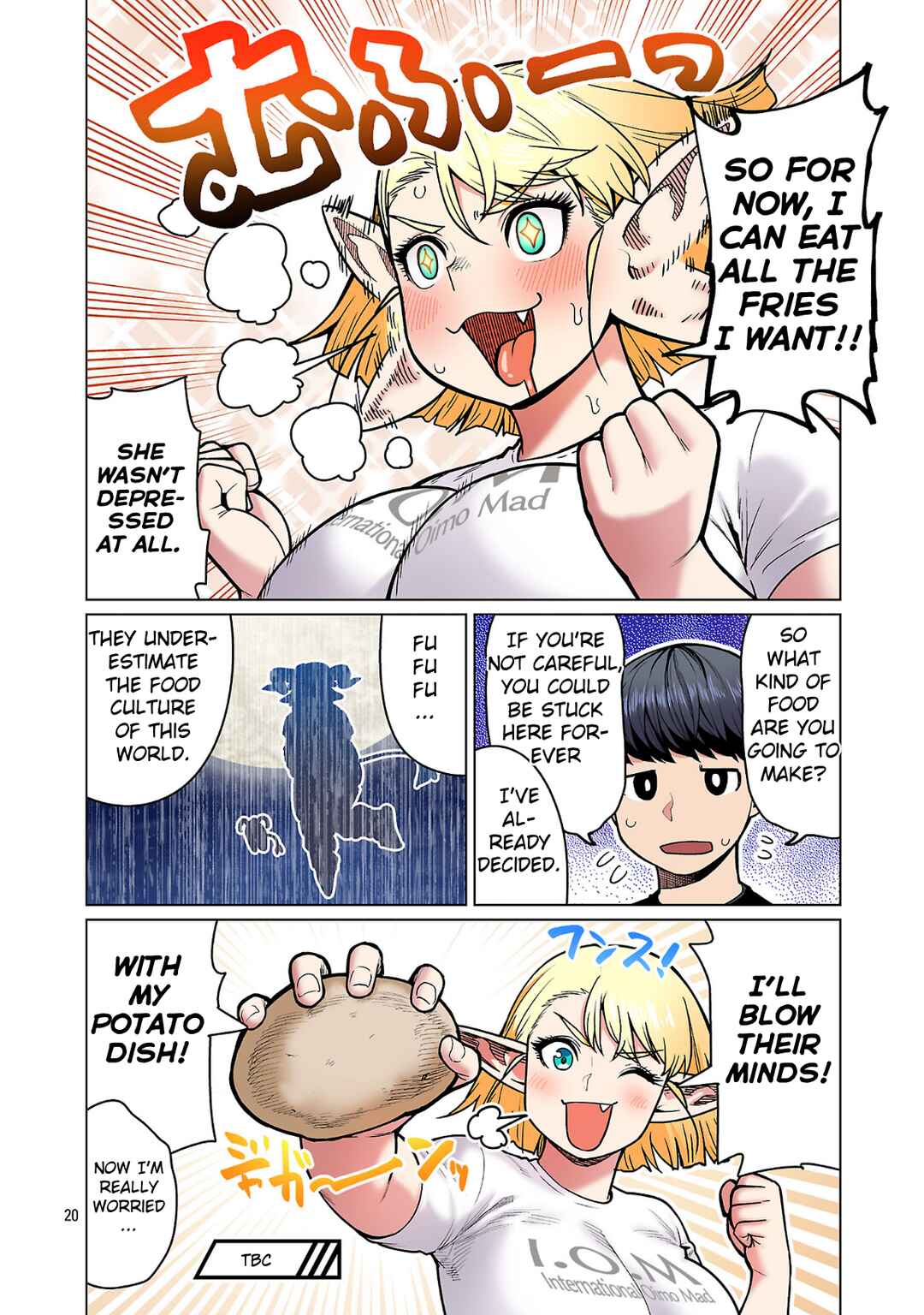 Shin Elf-san wa Yaserarenai. (Official Colored) Chapter 23 - Page 20