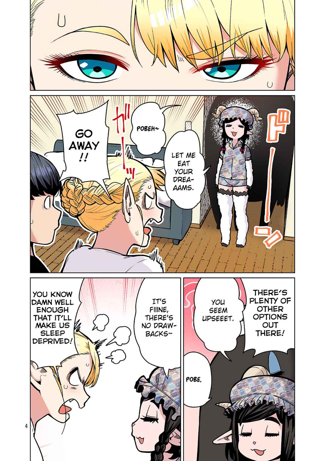 Shin Elf-san wa Yaserarenai. (Official Colored) Chapter 23 - Page 4