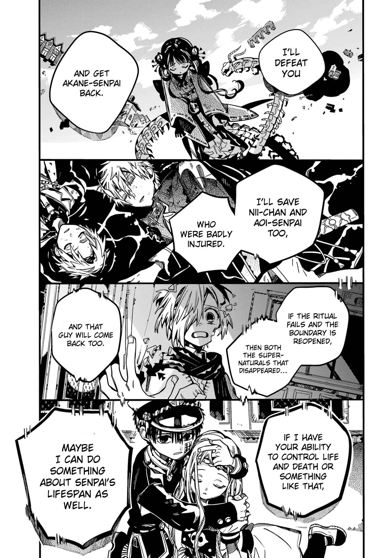 Jibaku Shounen: Hanako-kun Chapter 90 - Page 23