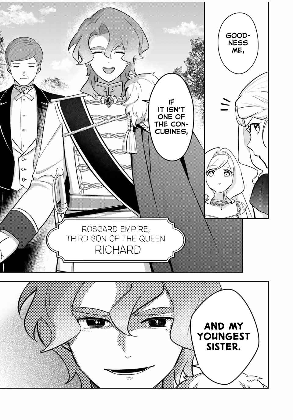 Koujo Tensei: Densetsu no Dai Madoushi (♂), Hime Kishi to Narite Densetsu no Reijou Kishidan o Tsukuri Musou Suru Chapter 3 - Page 15