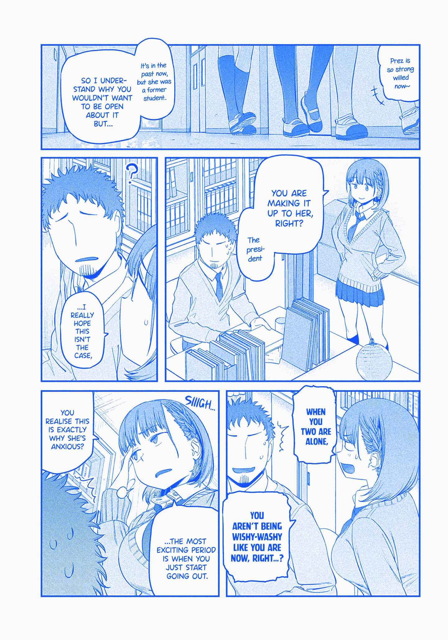 Getsuyoubi no Tawawa (Blue) (Fan Colored) Chapter 34 - Page 8