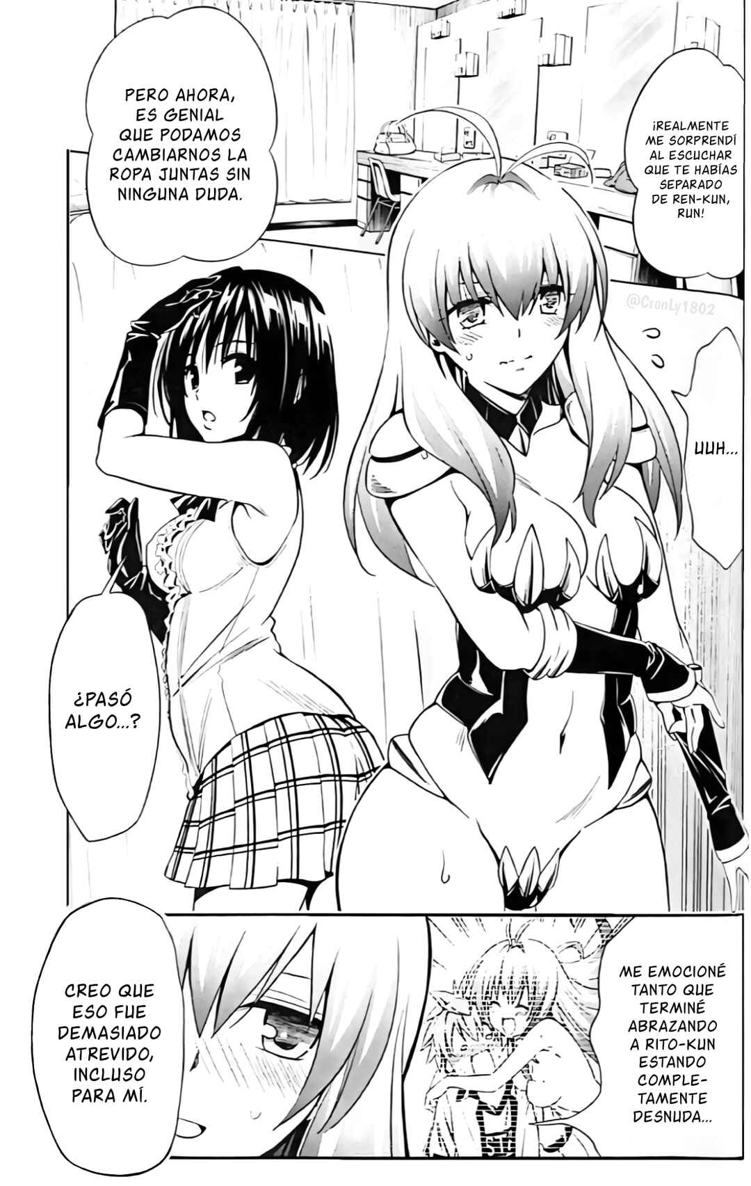 To Love Ru Darkness (Official Colored) Chapter 8.6 - Page 5