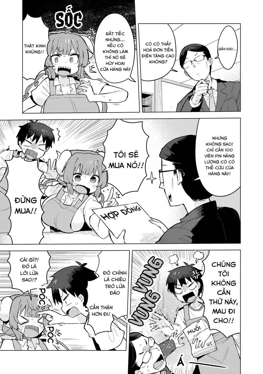 Kobayashi-san Chi no Maid Dragon - Iruru wa Koi toka Wakarimasen! Chapter 6 - Page 1