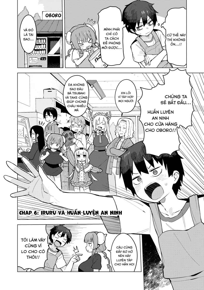 Kobayashi-san Chi no Maid Dragon - Iruru wa Koi toka Wakarimasen! Chapter 6 - Page 2