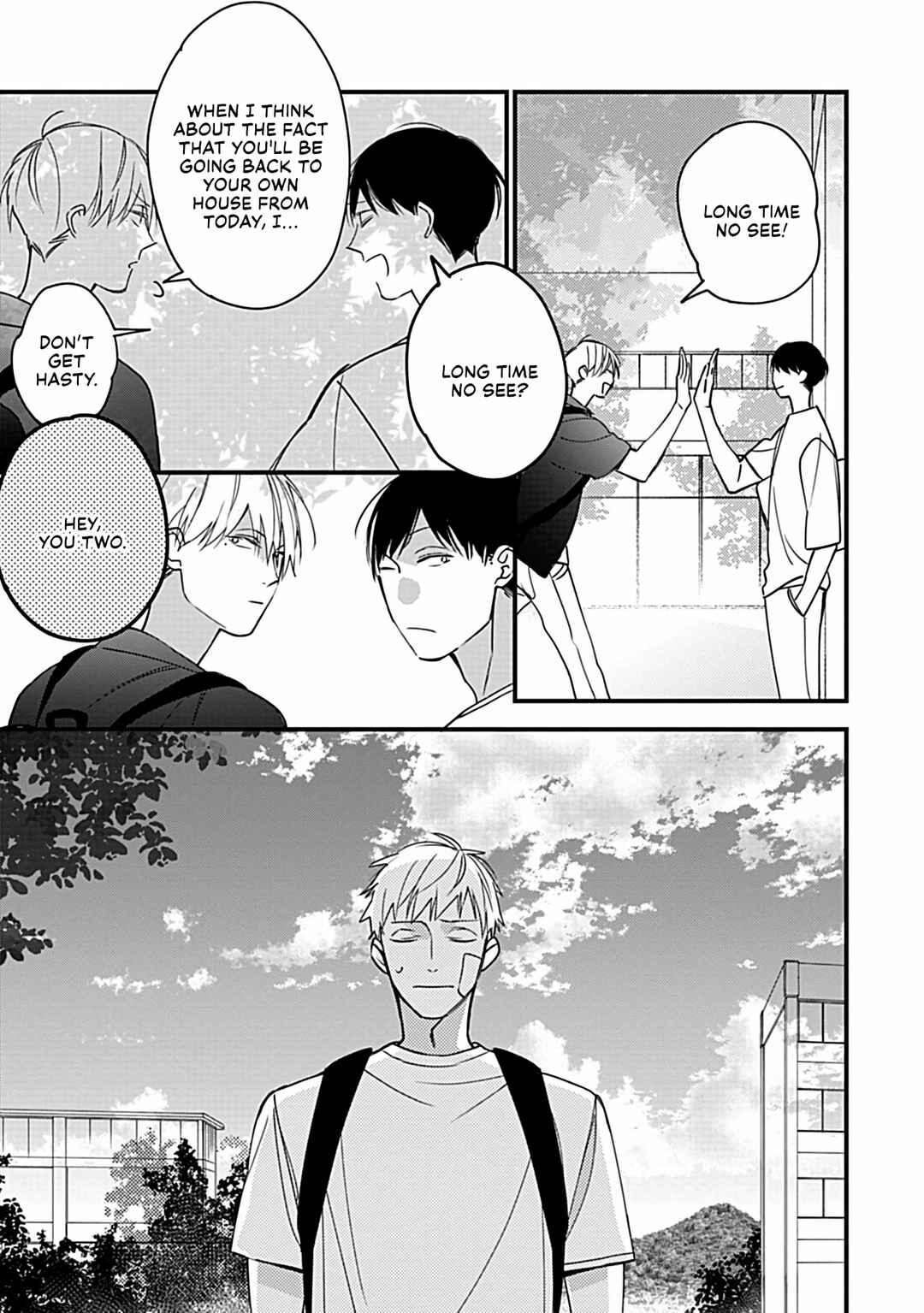 Boku-tachi wa Mada Aoku: Daigaku Nyuugaku-hen Chapter 5 - Page 36