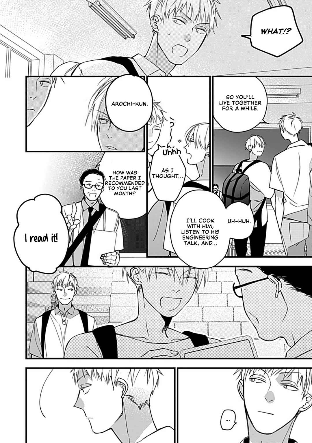 Boku-tachi wa Mada Aoku: Daigaku Nyuugaku-hen Chapter 5 - Page 9