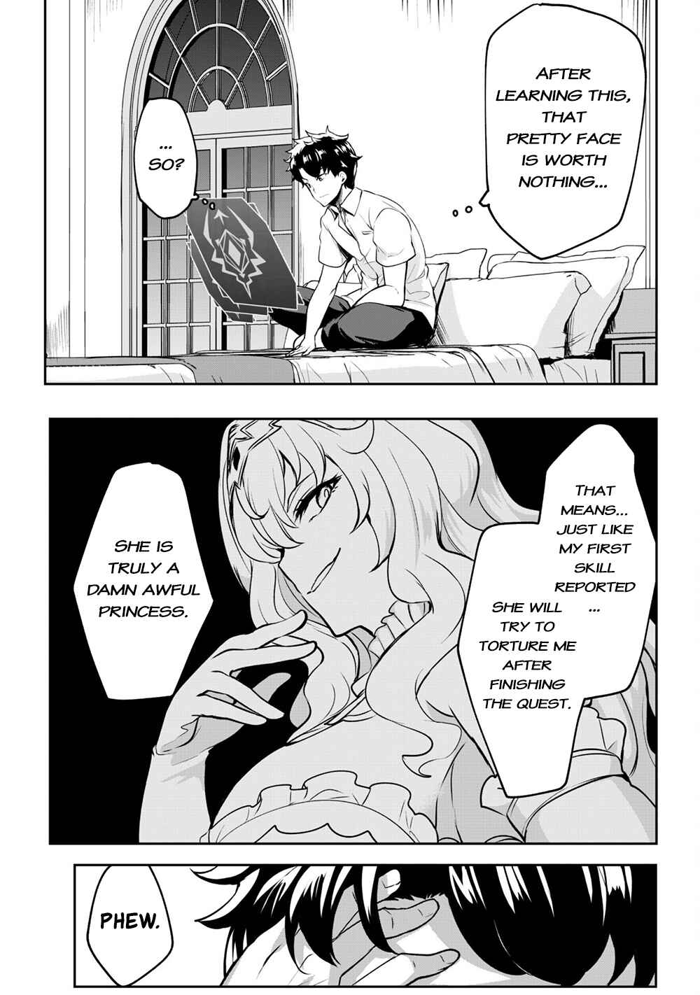 Hangyaku no Yuusha ~Skill wo Tsukatte Haraguro Oujo no Kokoro to Karada wo Shouaku Seyo~ Chapter 1 - Page 30