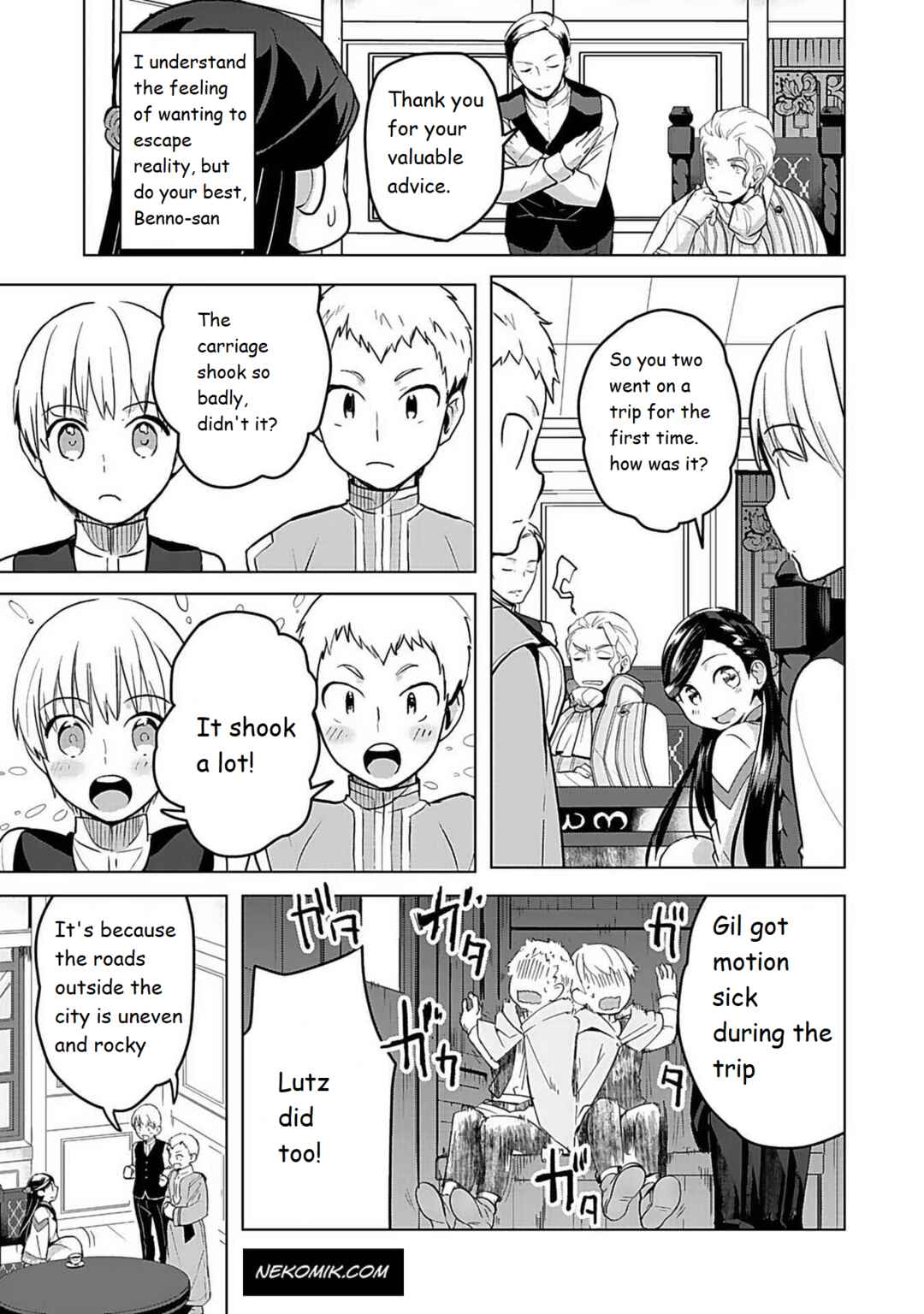 Honzuki no Gekokujou: Shisho ni Naru tame ni wa Shudan o Erandeiraremasen—Dai-3 Bu: Ryouchi ni Hon o Hirogeyou! Chapter 6 - Page 8