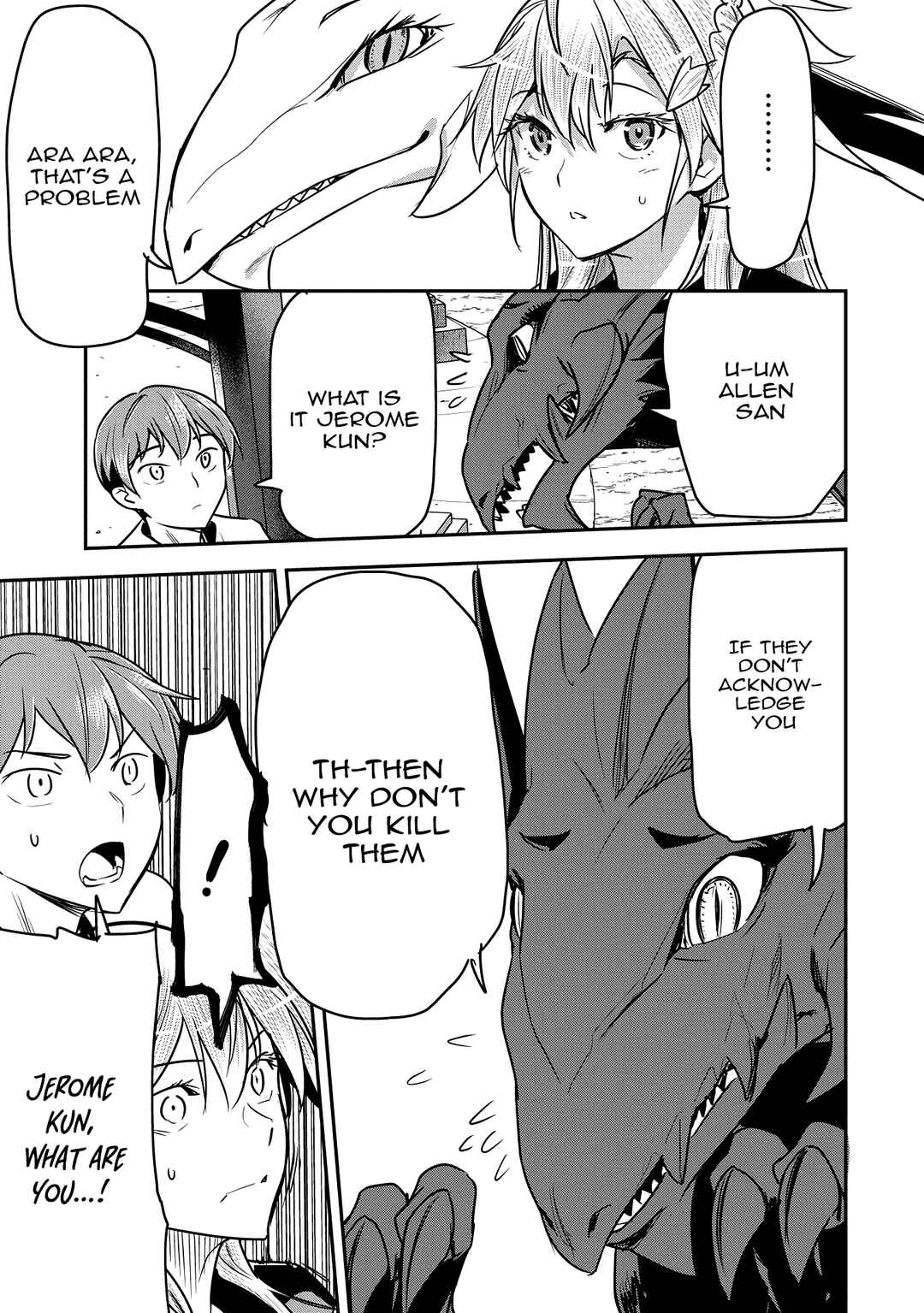Chounin A wa Akuyaku Reijou o Doushitemo Sukuitai: Dobu to Sora to Koori no Himegimi Chapter 32 - Page 10