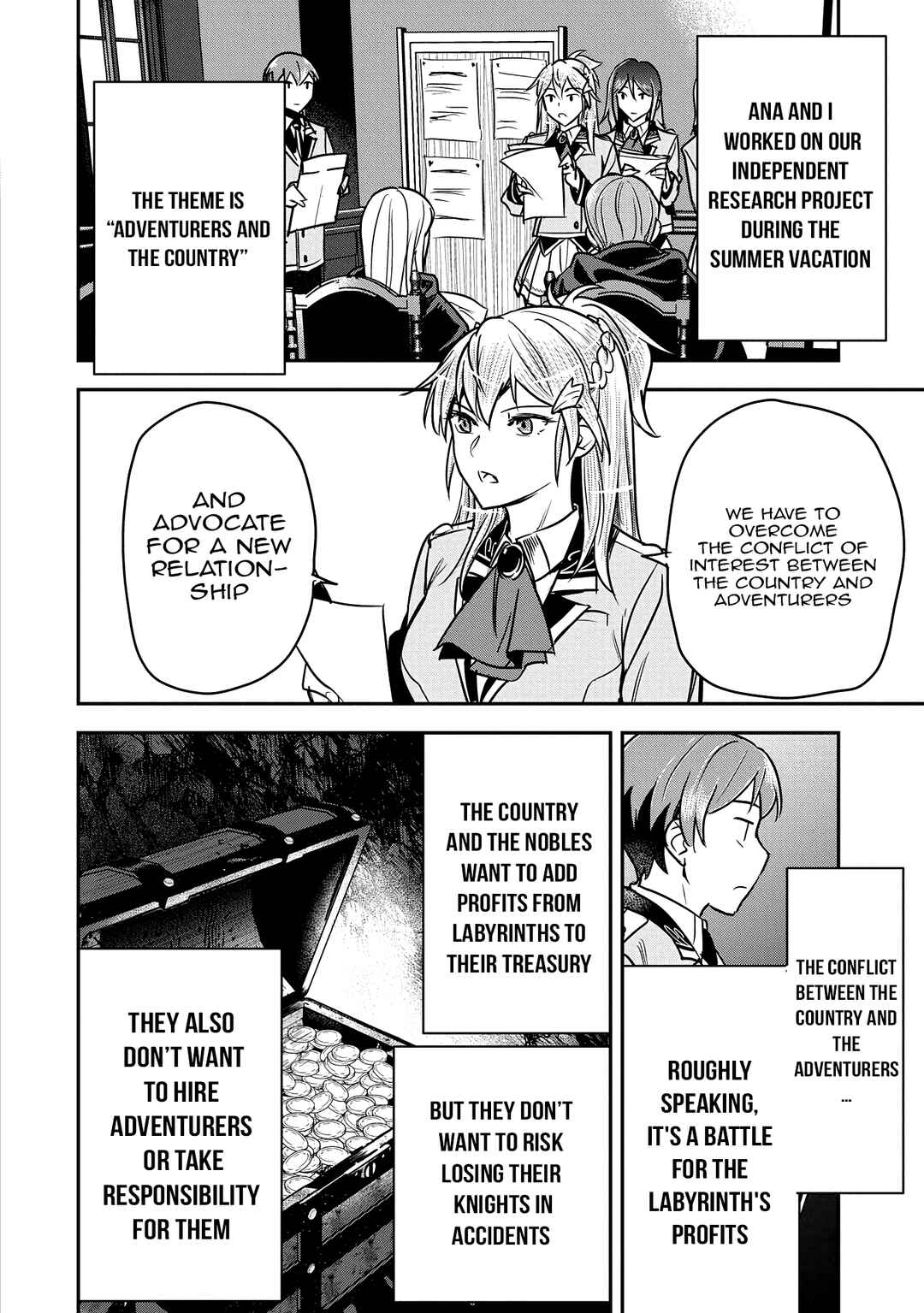 Chounin A wa Akuyaku Reijou o Doushitemo Sukuitai: Dobu to Sora to Koori no Himegimi Chapter 32 - Page 15