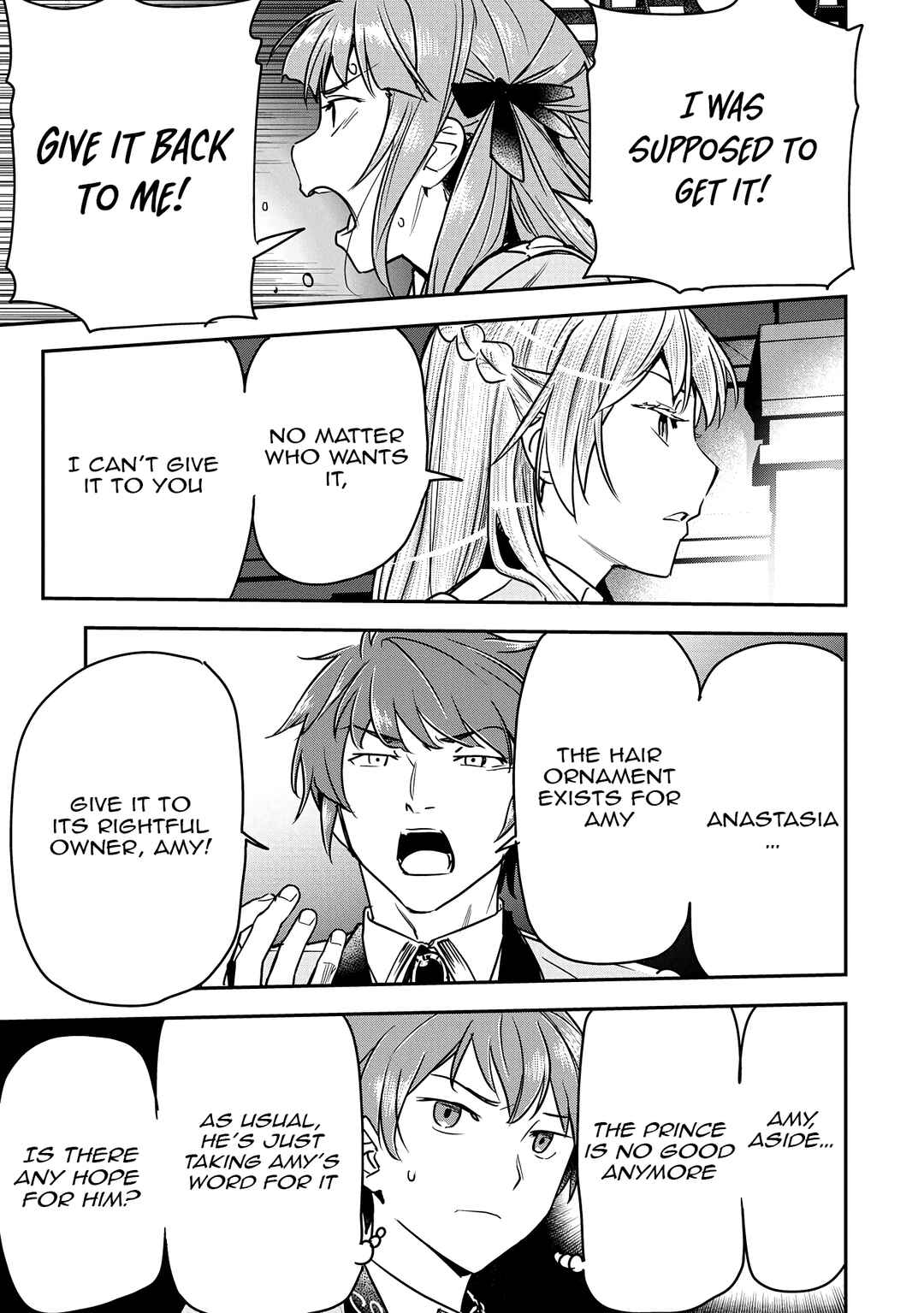 Chounin A wa Akuyaku Reijou o Doushitemo Sukuitai: Dobu to Sora to Koori no Himegimi Chapter 32 - Page 20