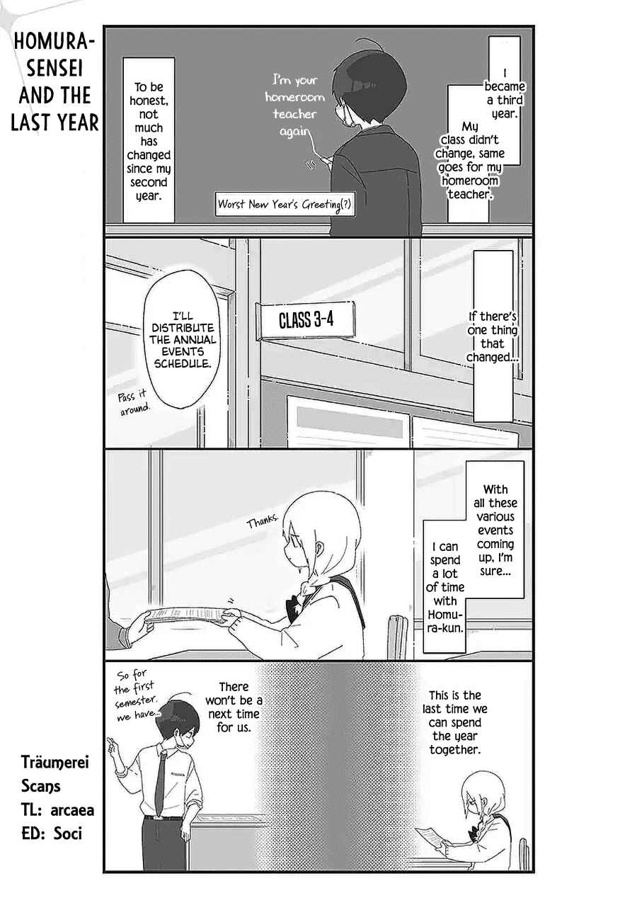 Homura-sensei Is Probably Unpopular Chapter 55 - Page 1