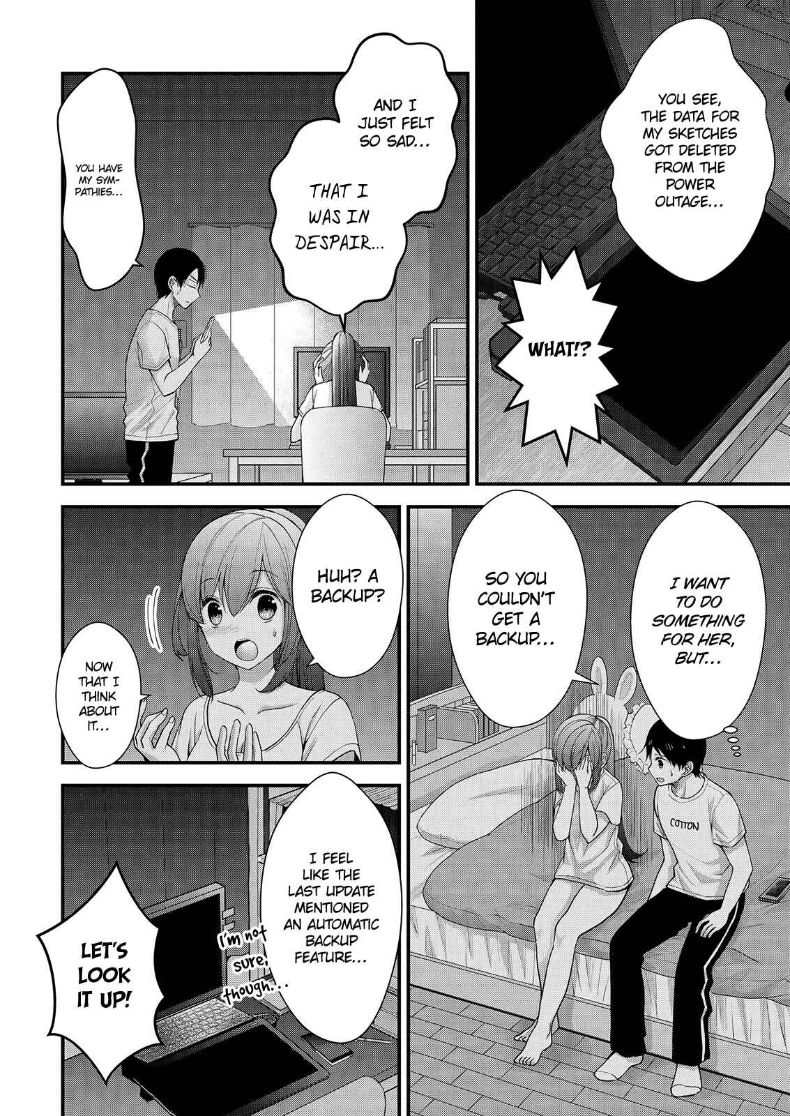 Shimazaki Nana @ Oshigoto Boshuuchuu Chapter 8 - Page 10
