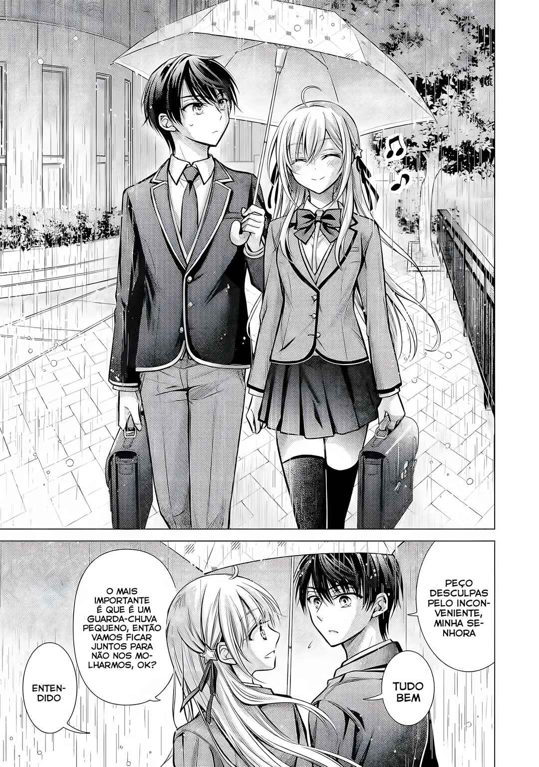 Ore ga Kokuhaku Sarete Kara, Ojou no Yousu ga Okashii Chapter 1.2 - Page 9