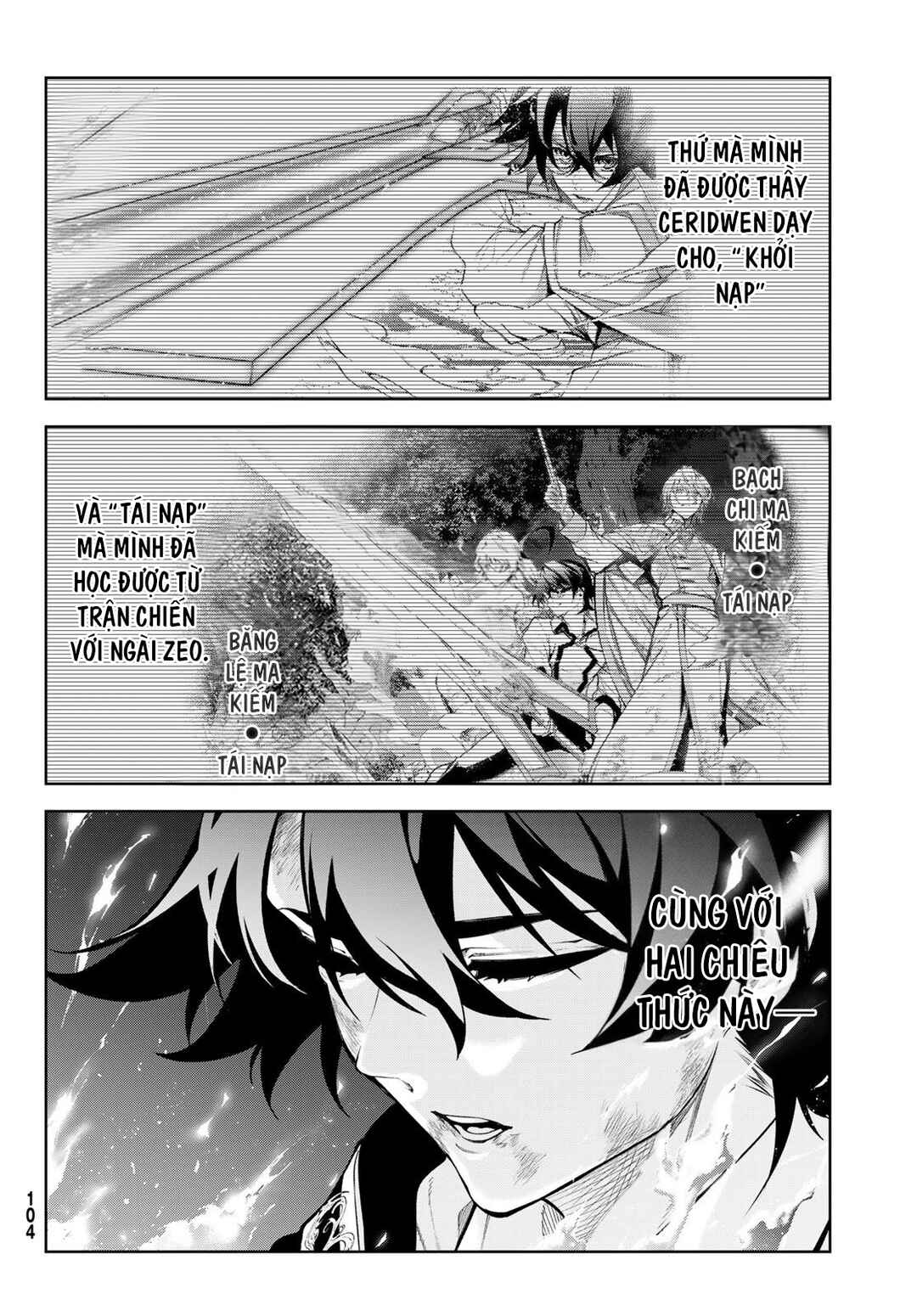 Tsue to Tsurugi no Wistoria Chapter 61 - Page 8
