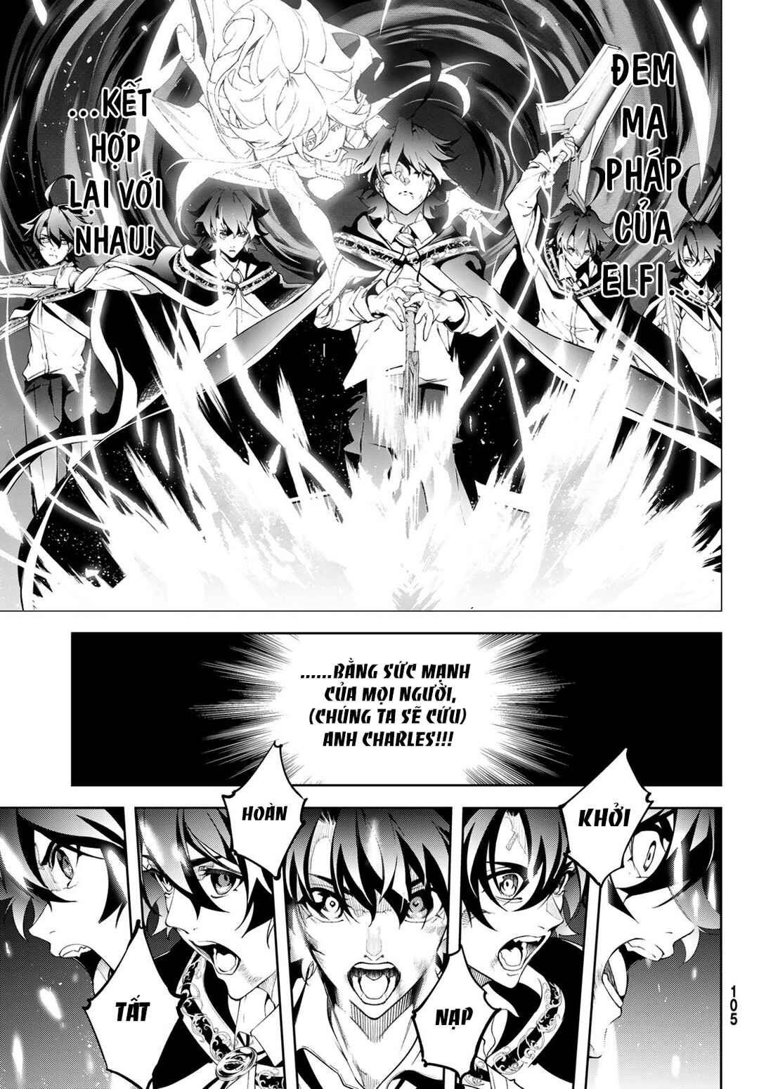 Tsue to Tsurugi no Wistoria Chapter 61 - Page 9