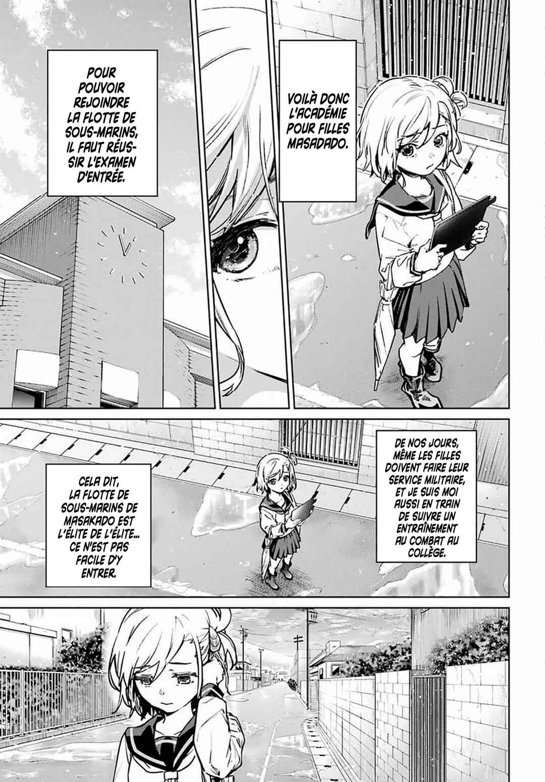 Gakuen Sensuikan-tai Mermaid Girls Chapter 1 - Page 42