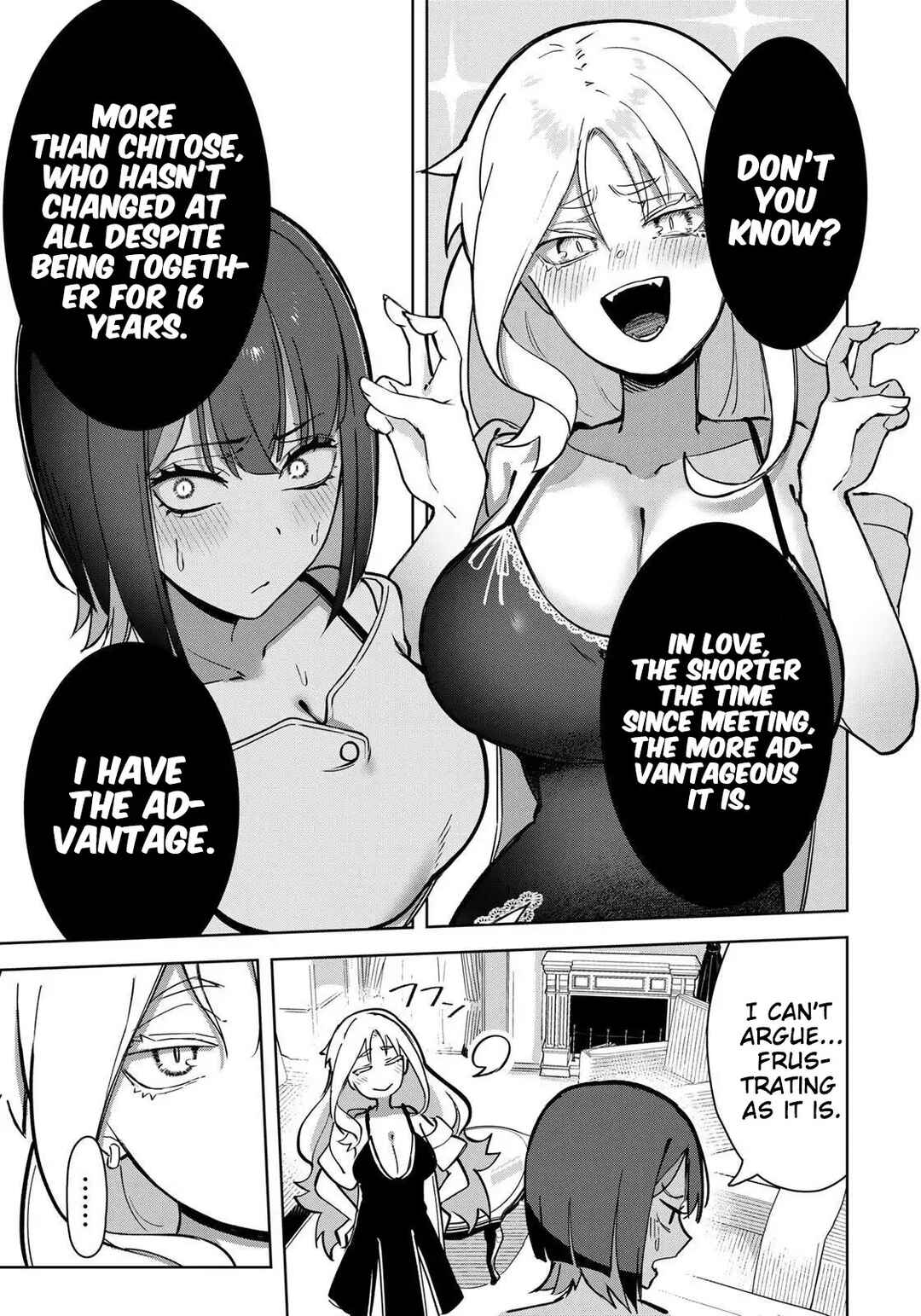 Kyuuketsuki-san wa Chitoraretai Chapter 21 - Page 8