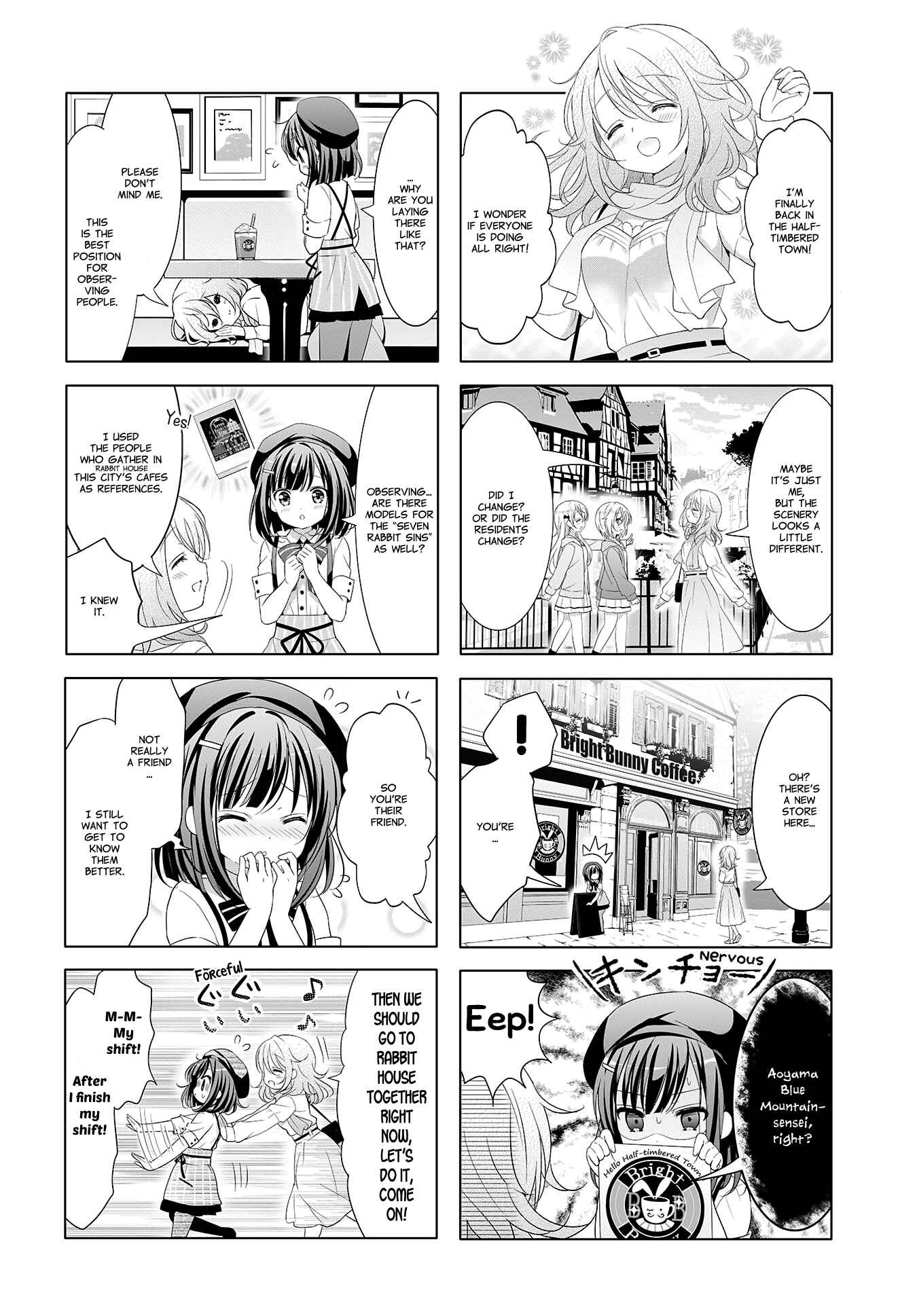 Gochuumon wa Usagi desu ka? Chapter 132 - Page 8