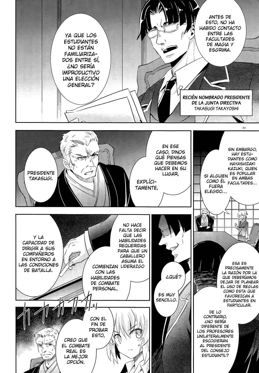 Magika no Kenshi to Shoukan Maou Chapter 41 - Page 36