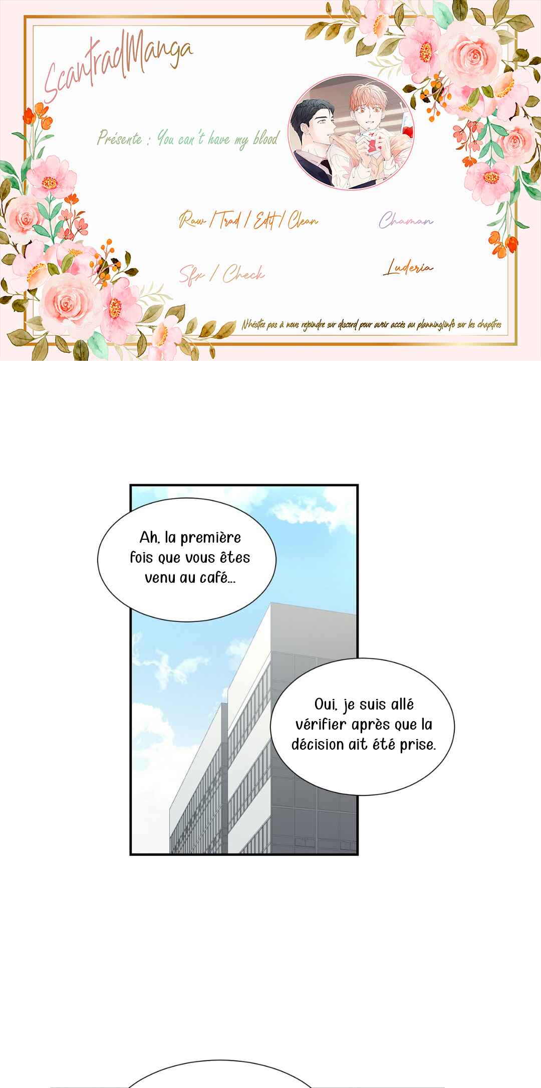 You Can't Have My Blood Chapter 11 - Page 1