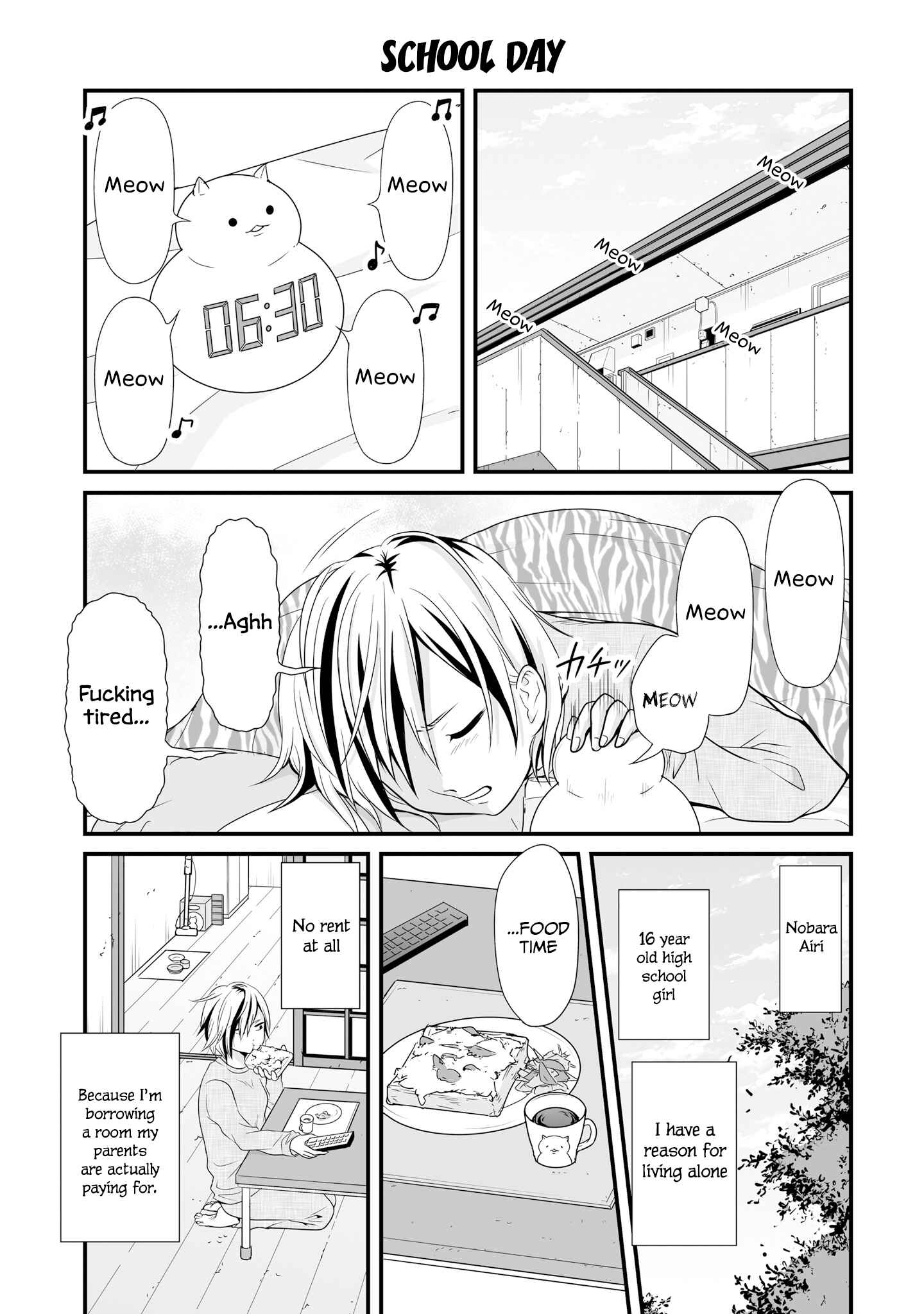 Joshikousei no Mudazukai Chapter 68 - Page 1