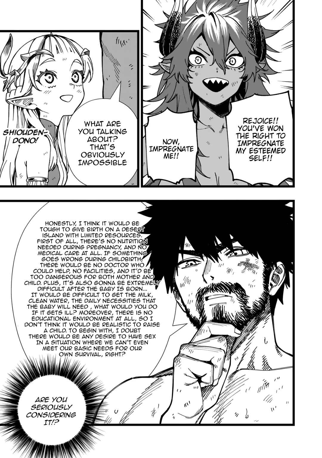 Senki Survival Saga: Isekai no Unmei wo Kaketa Mujintou Fujun Iseikouyuu Chapter 8 - Page 3